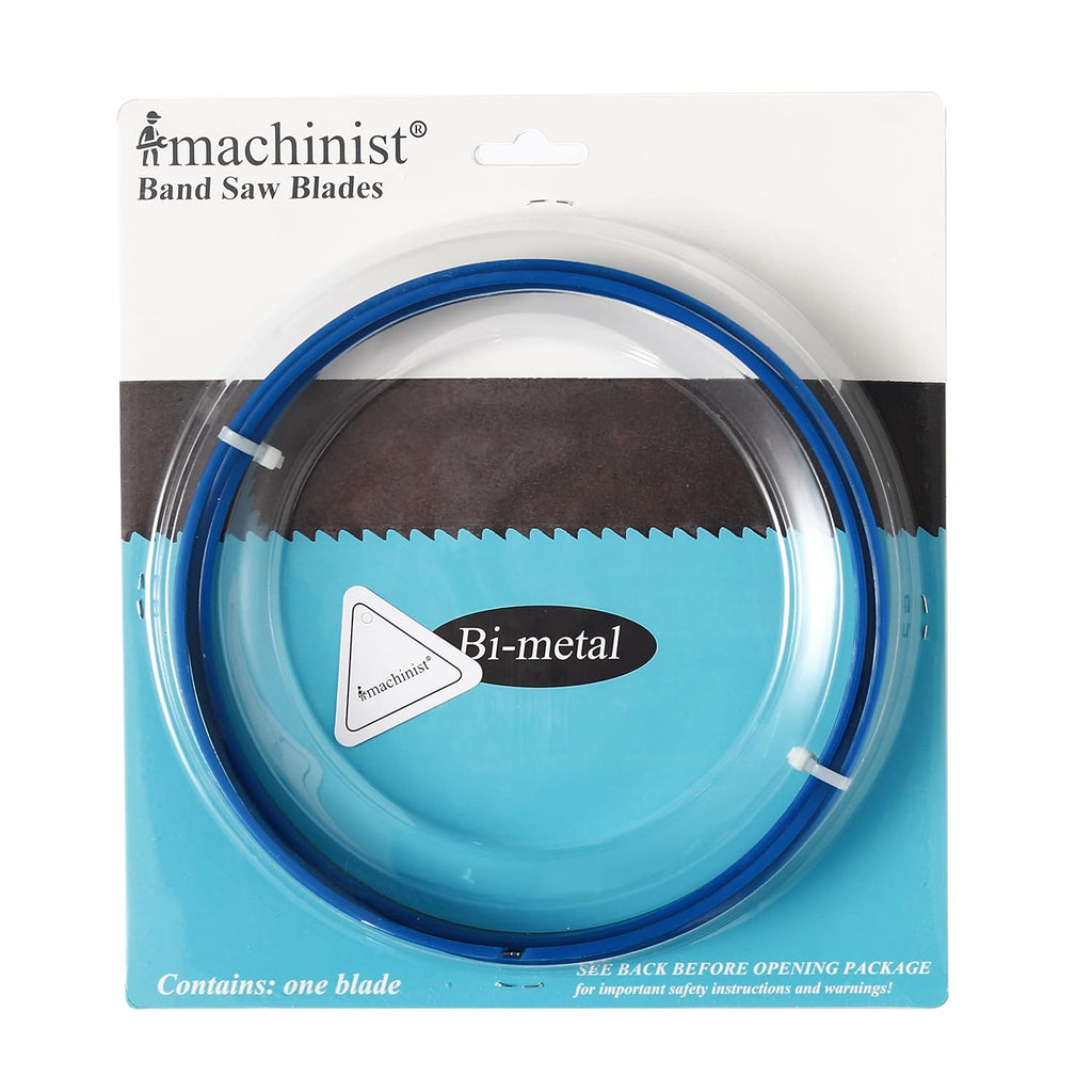 Imachinist S801224 80" x 1/2" x 24TPI Bi-Metal Band Saw Blades for Metal