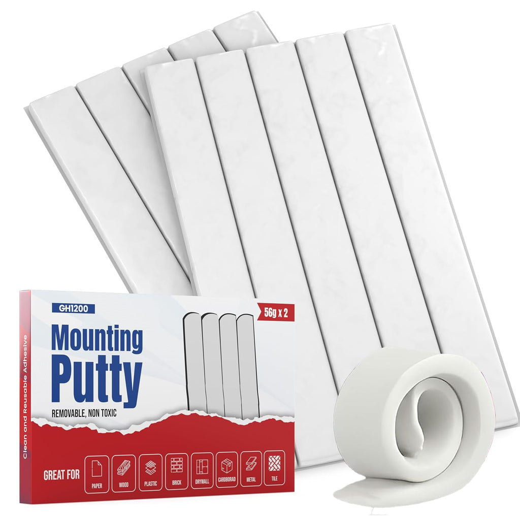 Sticky Tack Putty - Poster Putty for Walls no Damage with Strong Adhesive to Hang Pictures, Posters & Decorations