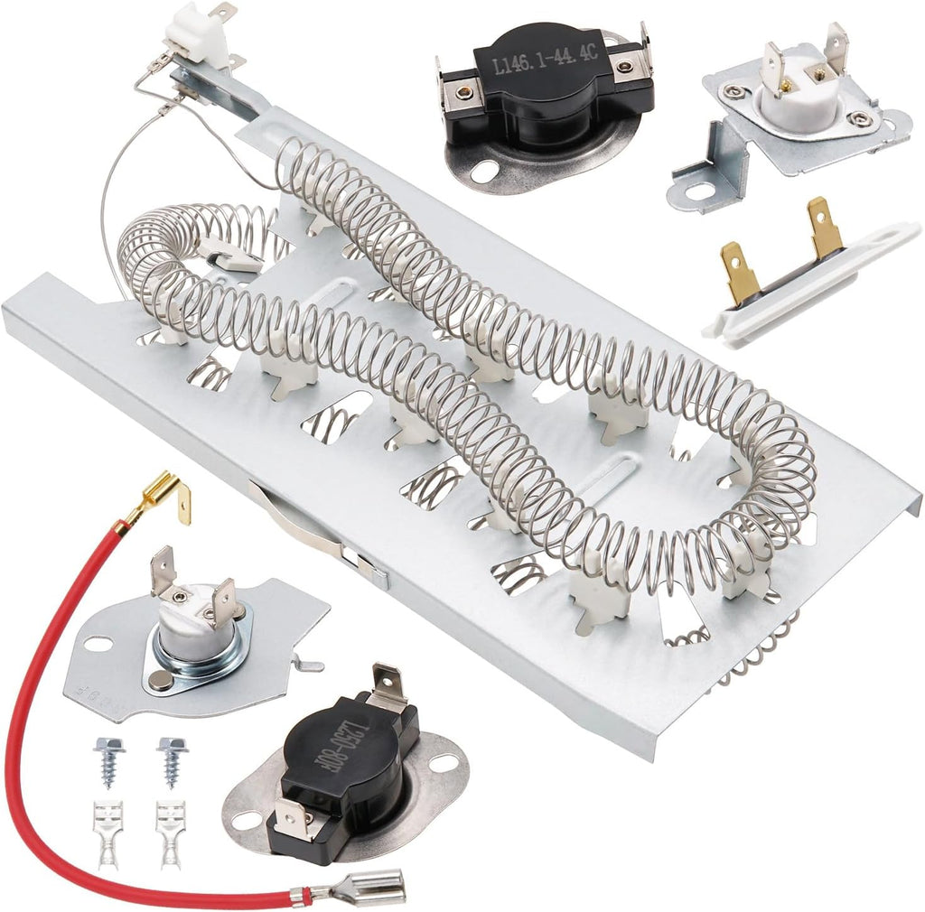 WED8127LC1 WED6620HC1 WED6620HC0 Dryer Heating Element Kit for Whirlpool