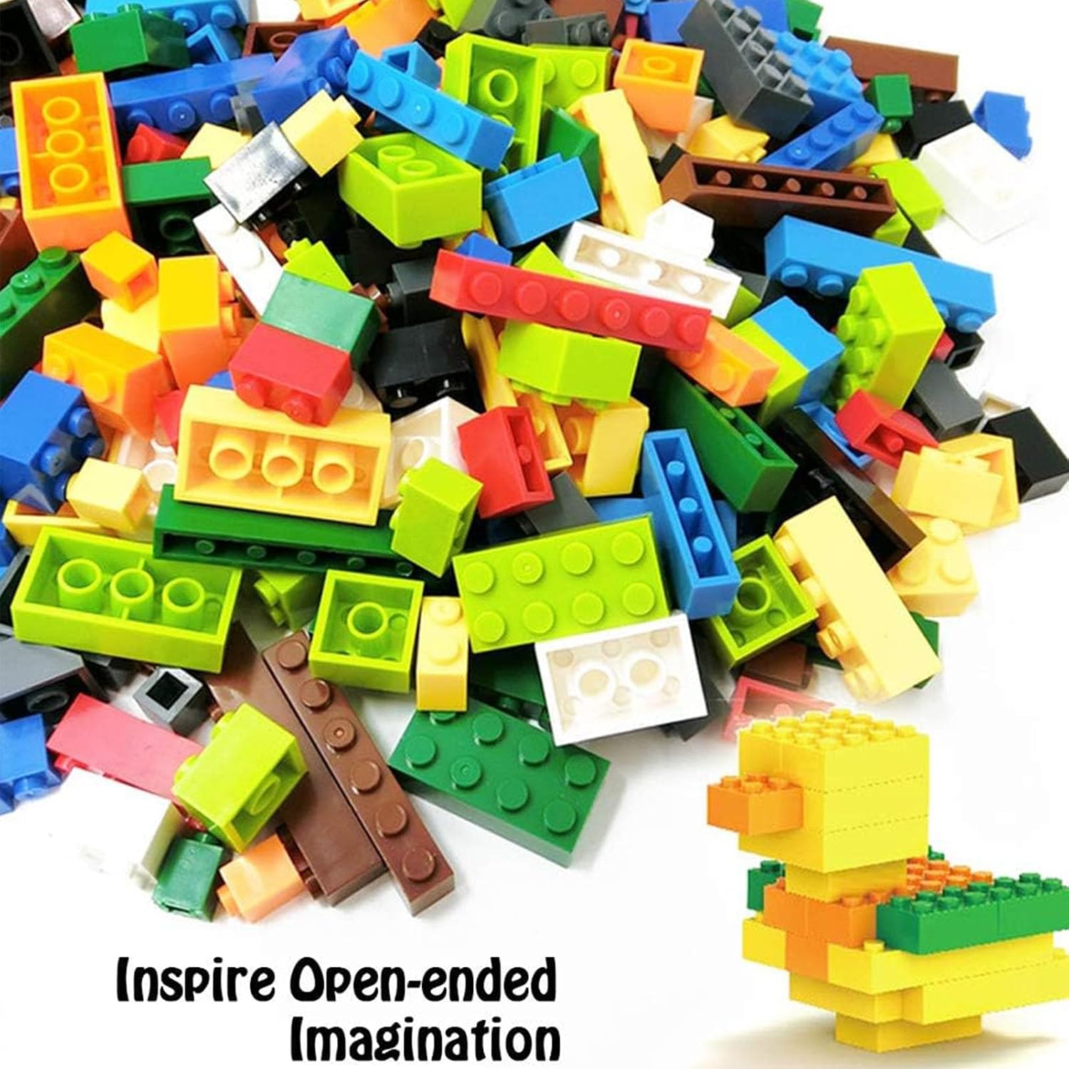 1000 PCS Building Blocks, Building Toys for Kids Classic Construction Toy Set, Creative Compatible with Major Brands