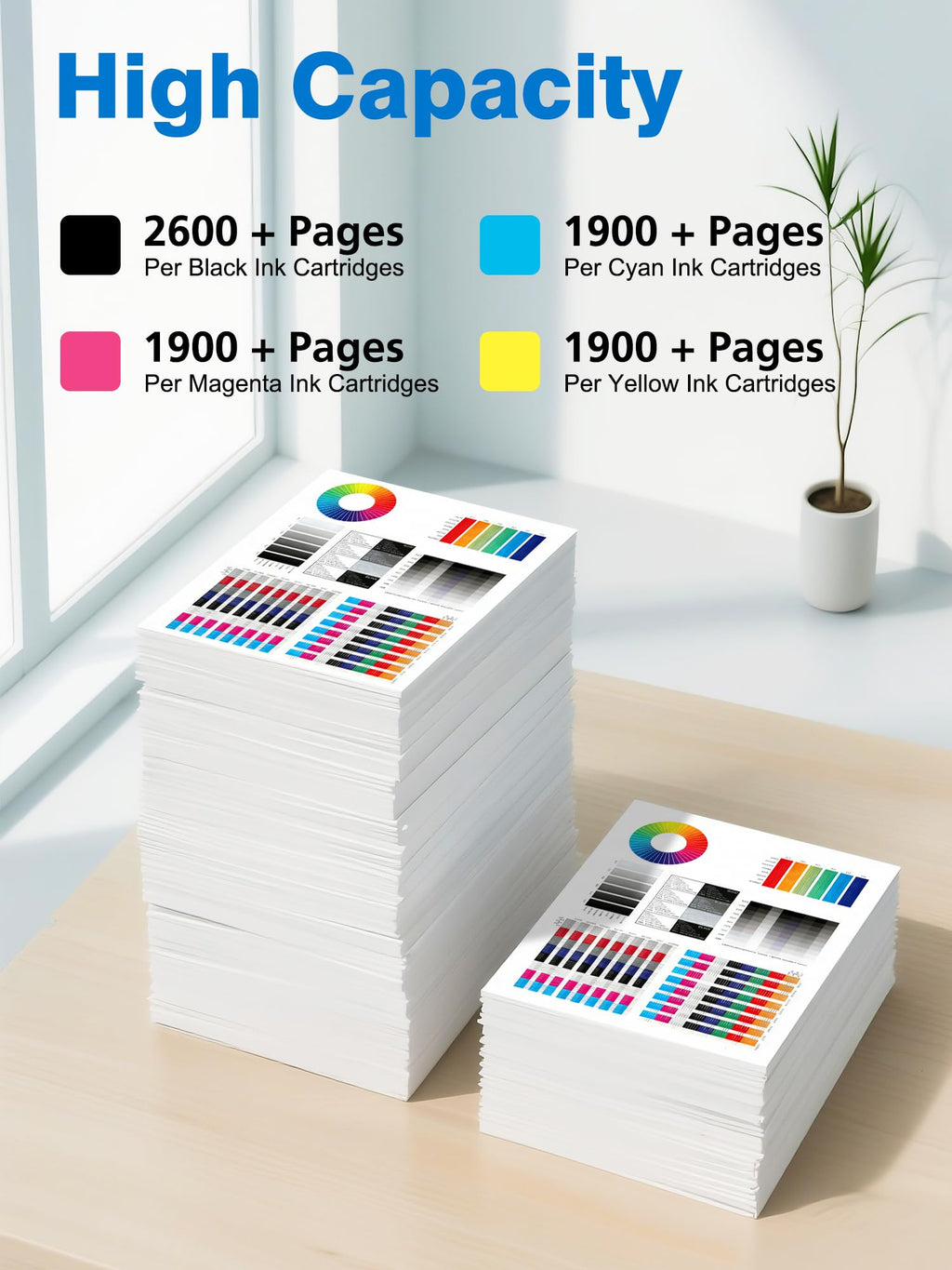 Remanufactured Ink Cartridges Replacement for Epson 802XL Combo Pack