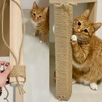 5mm x 164 FT Sisal Hemp Rope Jute Twine for Cat Scratching Post Tree,Gardening