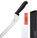 9 Inch Offset Serrated Bread Knife, for Homemade Sourdough & Cake