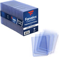 Collectibles 35pt 3x4 Top Loaders, 100 Count - Standard Size Clear Rigid Card Holders for Trading Card Protection