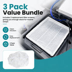3 Pack Chip Tray Filter Replacement for Haas CNC Machines