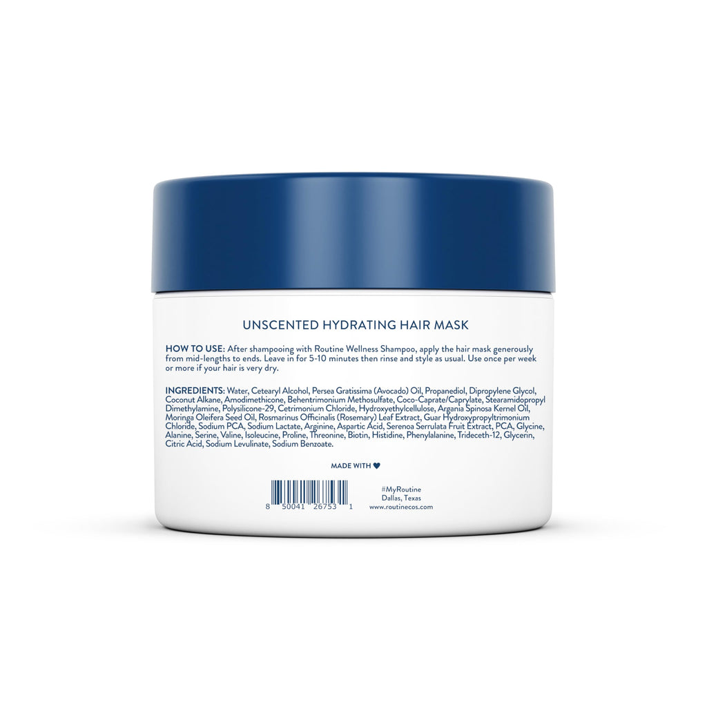 Hydrating & Conditioning Hair Mask, 8oz, Unscented