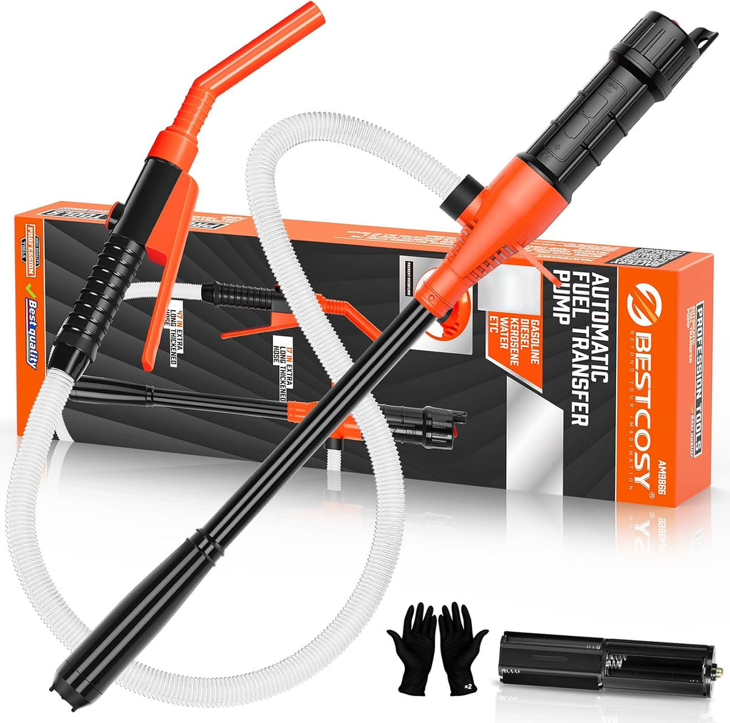 Portable Cordless Fuel Transfer Pump Battery Powered