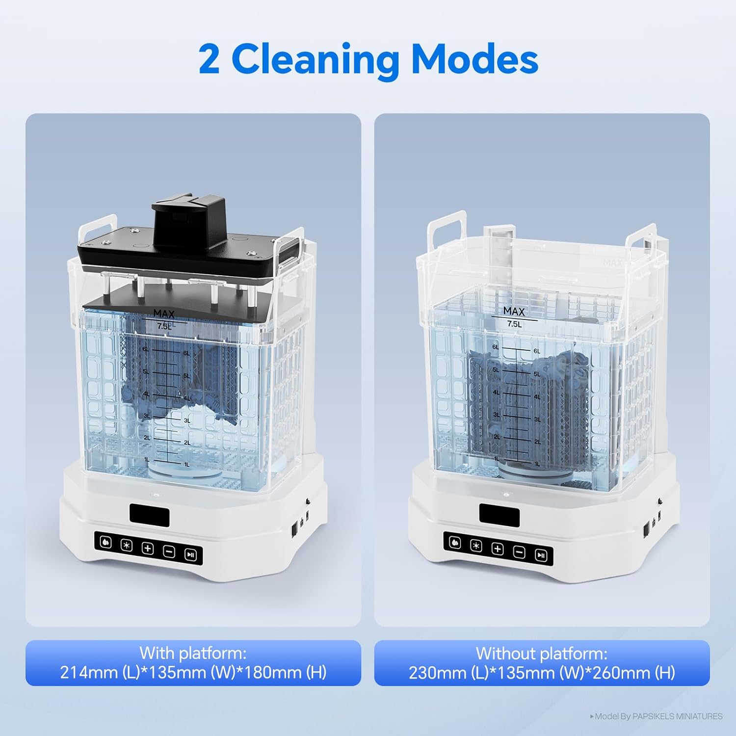 Mercury Plus 3.0 Larger Wash and Cure Station, Resin Curing Machine | for LCD/SLA/DLP 3D Printing Models, Best for