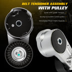 Belt Tensioner Assembly with Pulley Replace 39282 89632