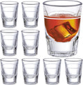 2 oz Heavy Shot Glass with Line, 8 Pack