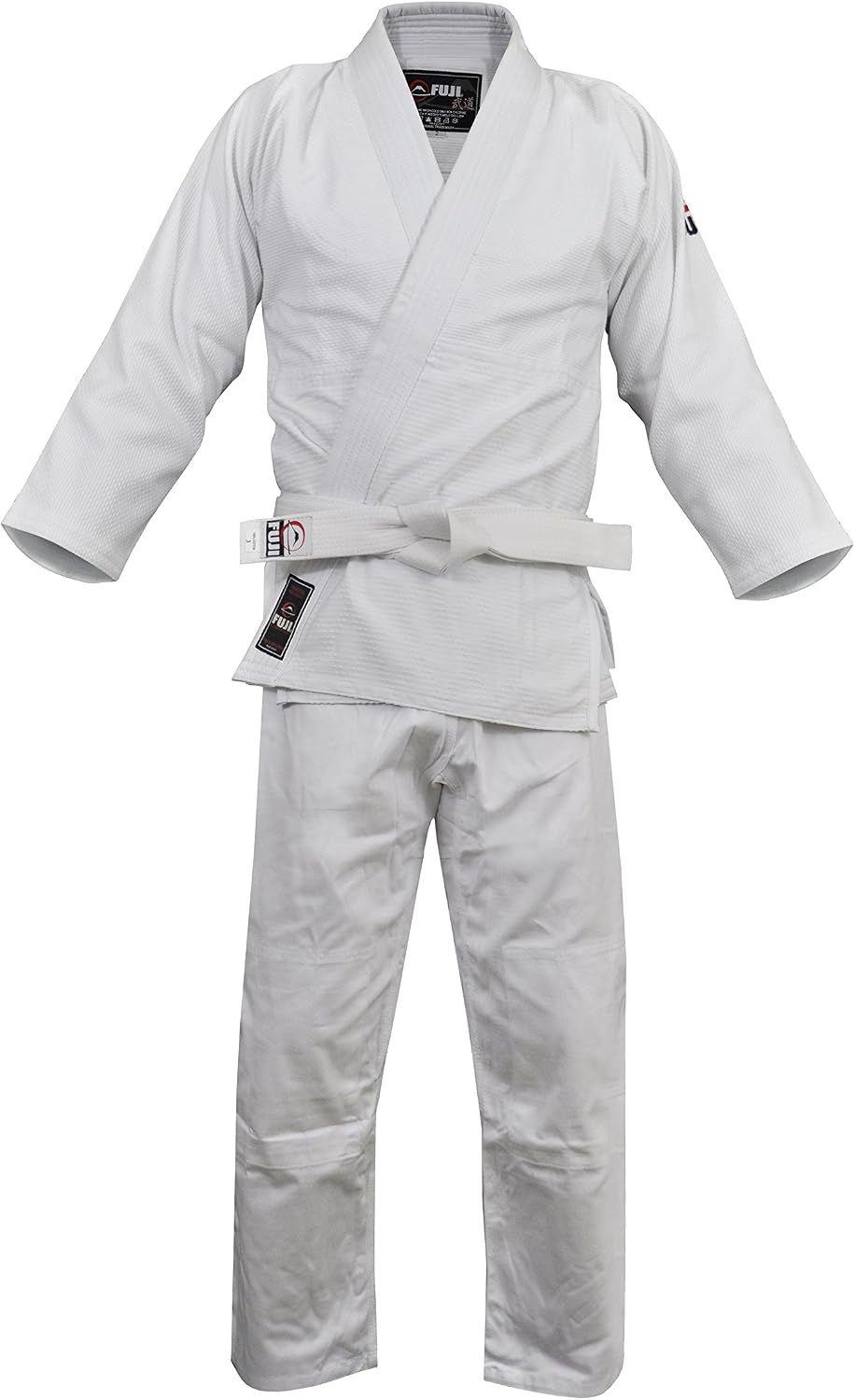 Single Weave Judo Gi Uniform With Belt - Kids & Adults Cotton Training Gi for Judo