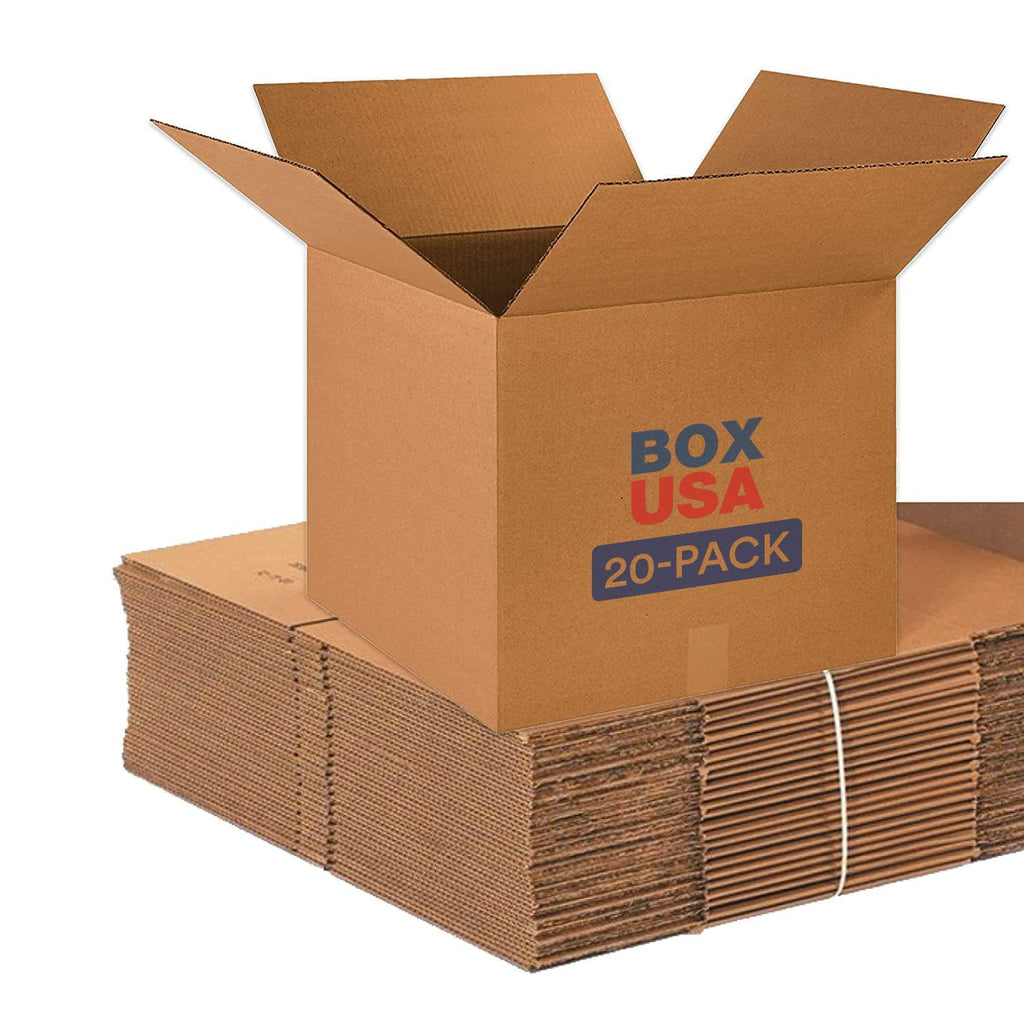 Moving Boxes Medium, 18"L x 18"W x 16"H 20-Pack | Corrugated Cardboard Box for Packing, Shipping and Storage18x18x16