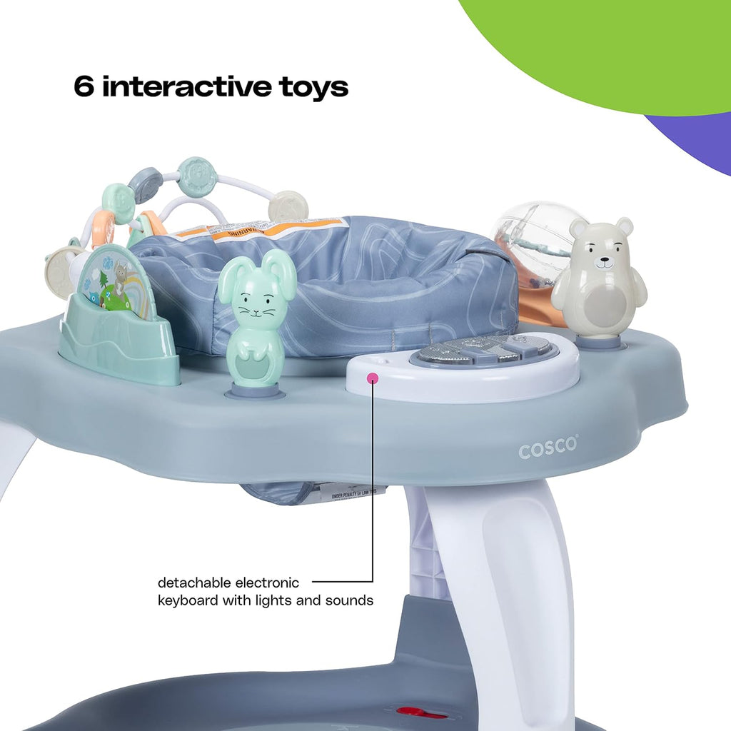 Play-in-Place Activity Center, Stationary Activity Center and Jumper, Organic Waves