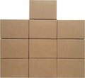 Corrugated Shipping Boxes, 24 x 24 x 12 inch, 10 Pack