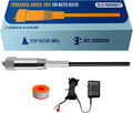 Powered Anode Rod for Water Heater, Electric Anode Rod for Water Heater, Eliminate Sulfur Smell in Well Water, Eliminate Rotten Egg Smell in Water, for 40-89 Gallon Except Bradford White