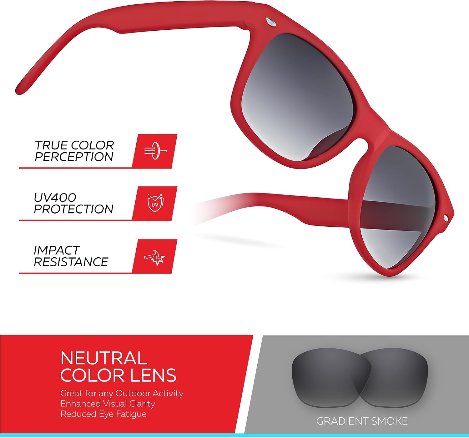 Kids Sunglasses for Boys Girls Age 3-12 - Shatterproof UV400 Toddler Children Sun Glasses