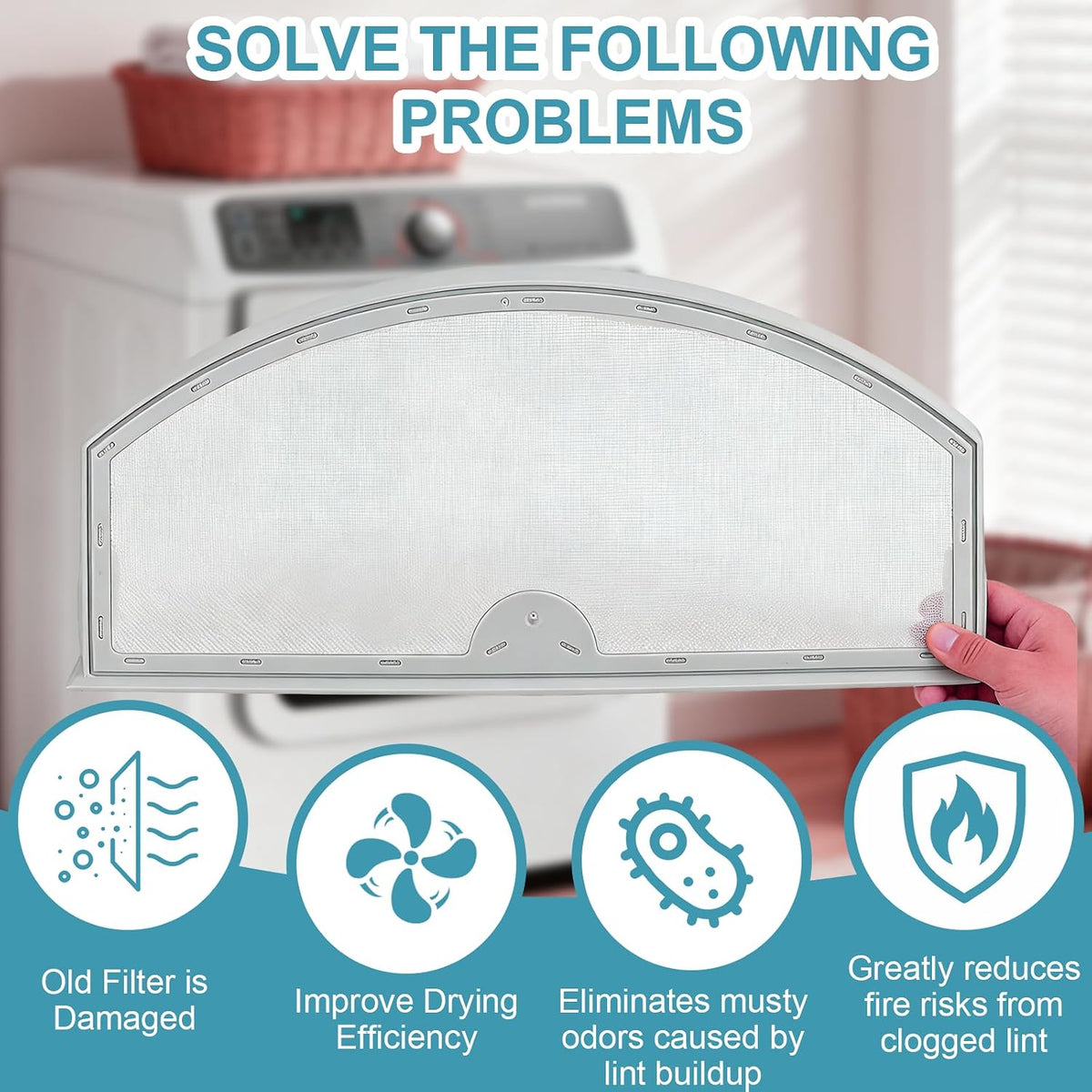 GTD45EASJ0WS GTD45GASJ0WS GTD42EASJ0WW Dryer Lint Screen Filter
