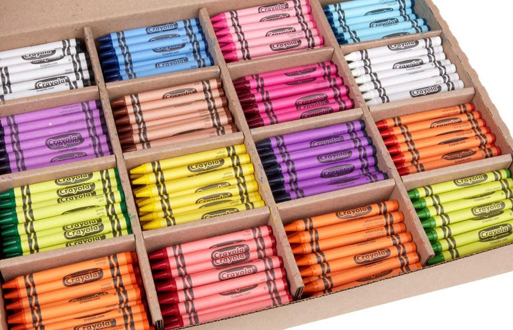 Crayon Classpack, Teacher Classroom Must Haves, Bulk Back to School Supplies, Elementary & Kindergarten Wishlist, 16