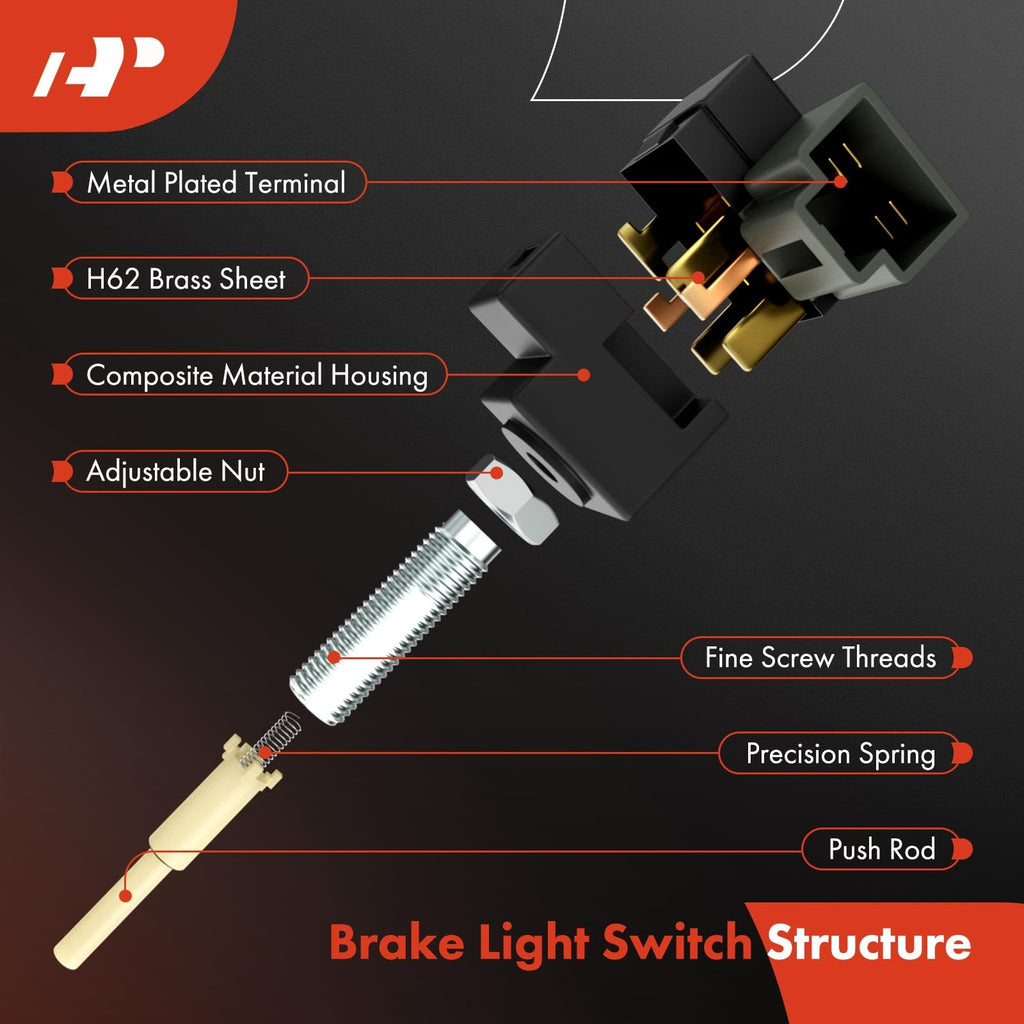 A-Premium 2 Pins Reverse Light Lamp Sensor Switch Compatible with Ford