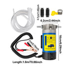 Sakerplus Portable Electric Engine Oil Transfer Pump, Oil Extractor Pump