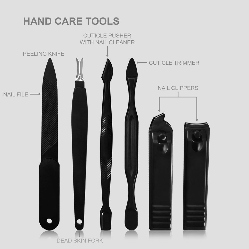 Nail Clippers Professional Nail Kit or Manicure Kit for Women and Men, Stocking Stuffers or Groomsmen Gifts Pedicure