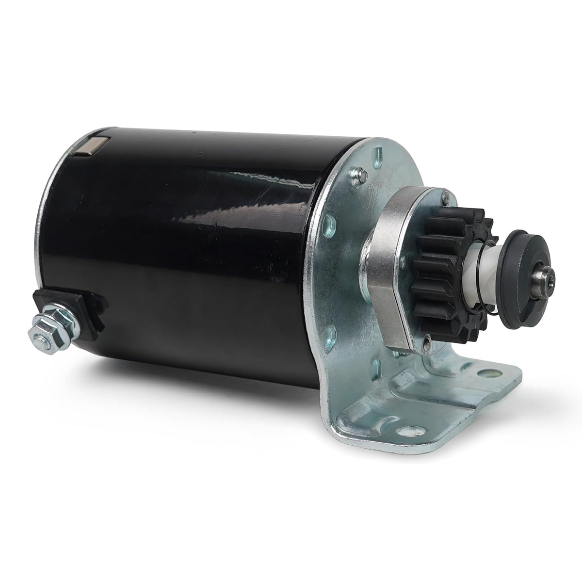 16 Tooth Starter Motor Replaces for 497595 Briggs and Stratton Starter, Compatible with John Deere Z235 Z255 Z425 Z435 Z445 Z465 Z335E Z355E Z515E Z525E Z345R Z355R Z365R Z375R Z535R Zero-Turn Mowers