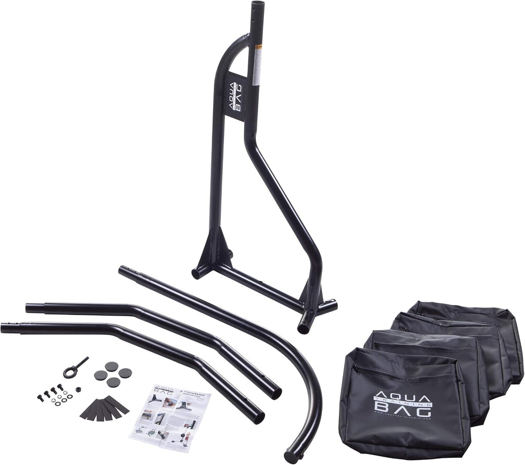 Aqua Training Punching Bag Stand, 200 lb. Capacity – Holds Any Traditional Style Heavy Bag up to 200 pounds –