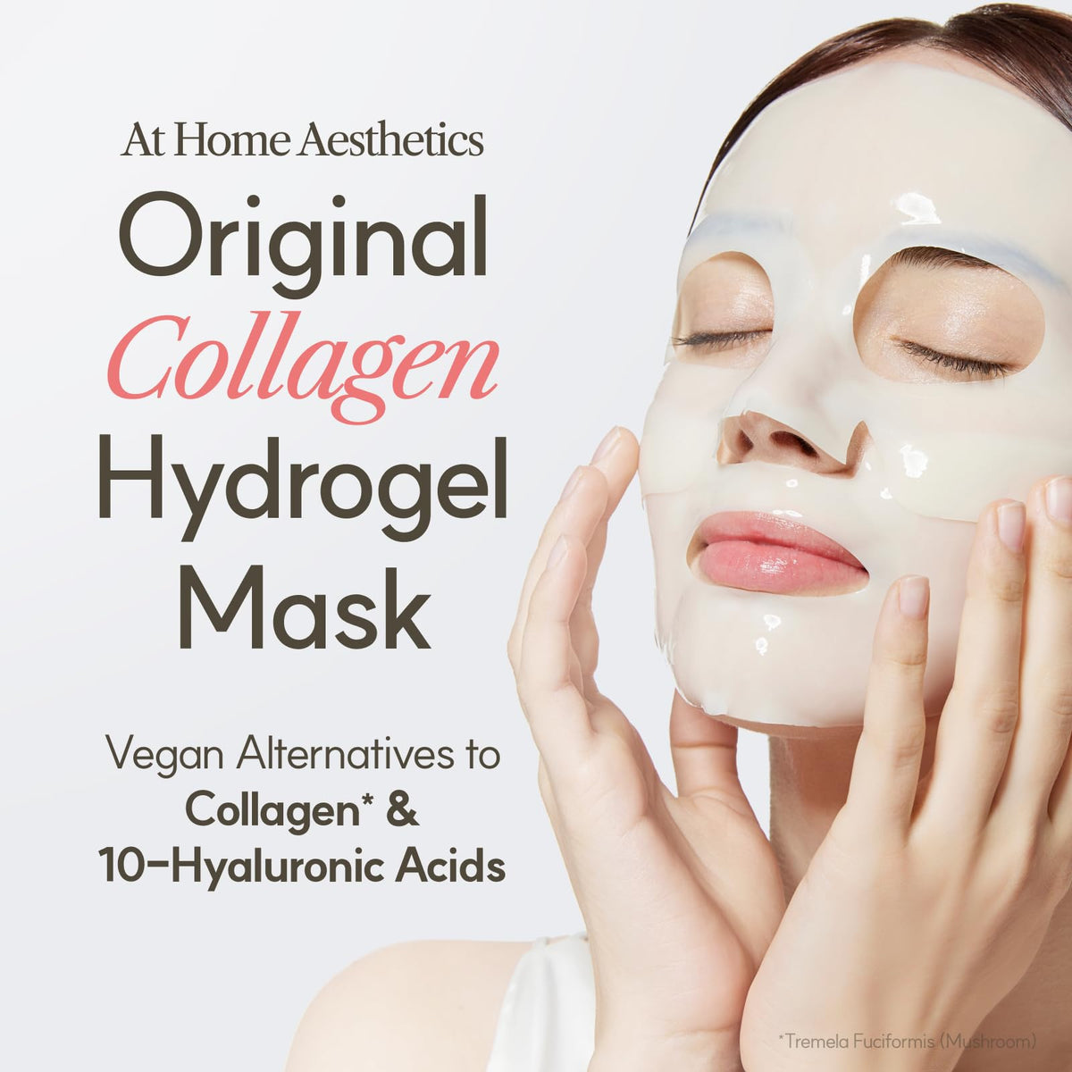 Original Collagen Mask, Hydrogel Face Mask, Vegan, 4EA