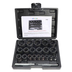 DPTOOL Lug Nut Extractor Set, Bolt Nut Extractor, Wheel Lock Removal Kit