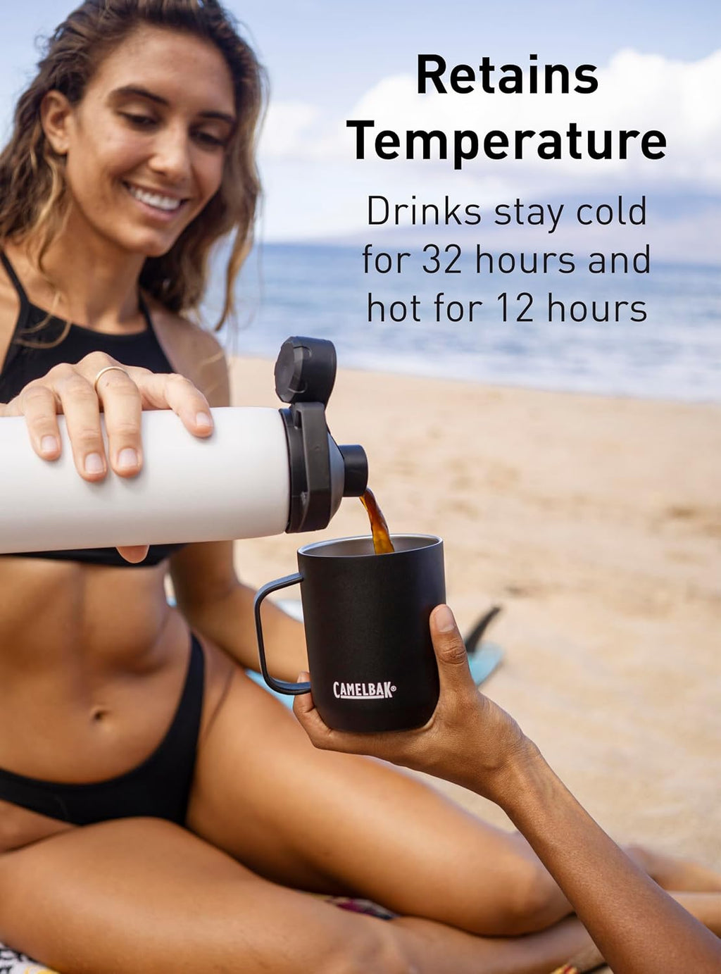 Chute Mag Vacuum Insulated Stainless Steel Water Bottle, Magnetic Leak‑Resistant Cap for Everyday Hydration