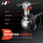 A-Premium Front Outer Tie Rod Ends, Compatible with Honda & Acura
