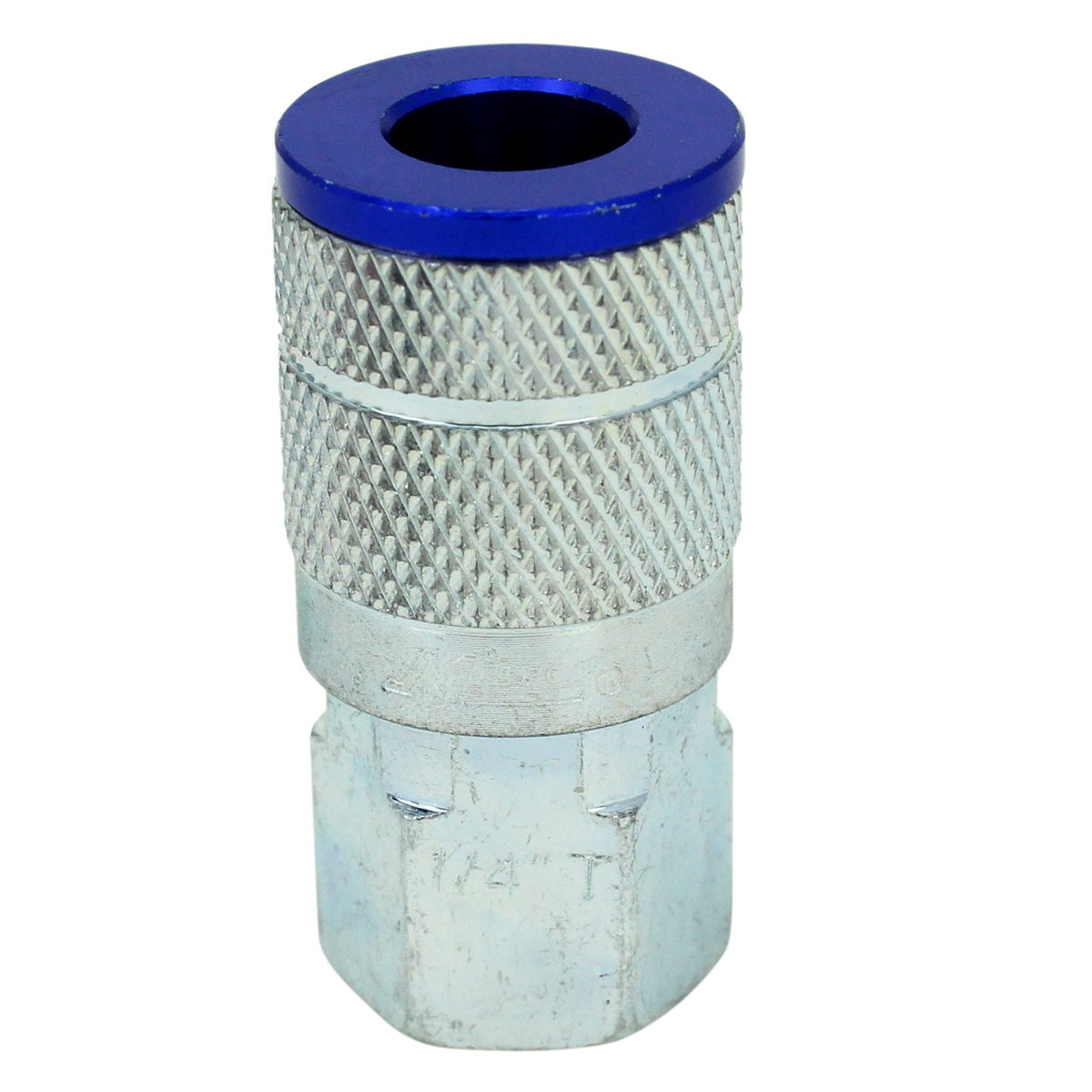 ColorFit Coupler & Plug Kit (5 Piece), T-Style 1/4" NPT Blue