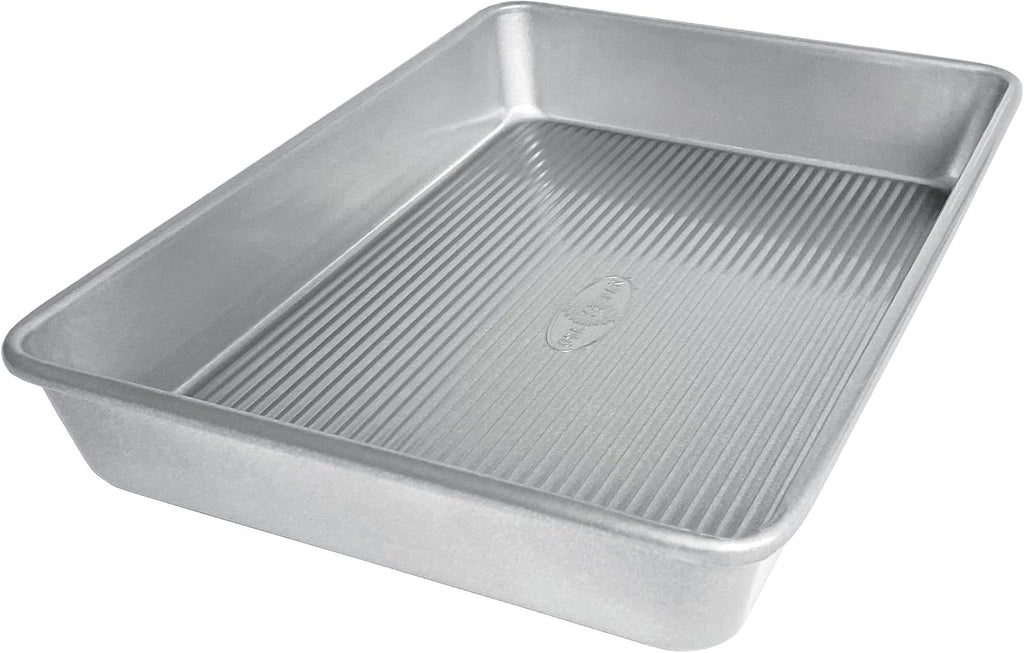 Bakeware Seamless Nonstick Rectangular Cake Pan, 9 x 13 inch