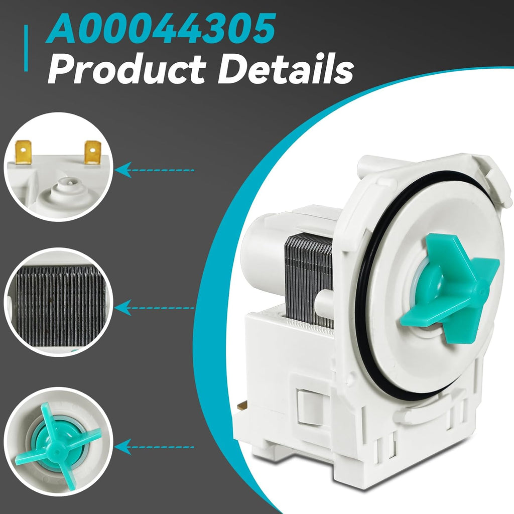 A00044305 3276730 Dishwasher Drain Pump