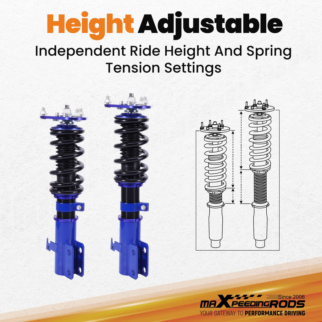 Coilovers for Toyota Corolla E130 2003-2008