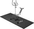 Treadmill Mat,60" x 30",6mm Thickness Exercise Equipment Mat for Carpet Hardwood Floors, Compatible with Walking
