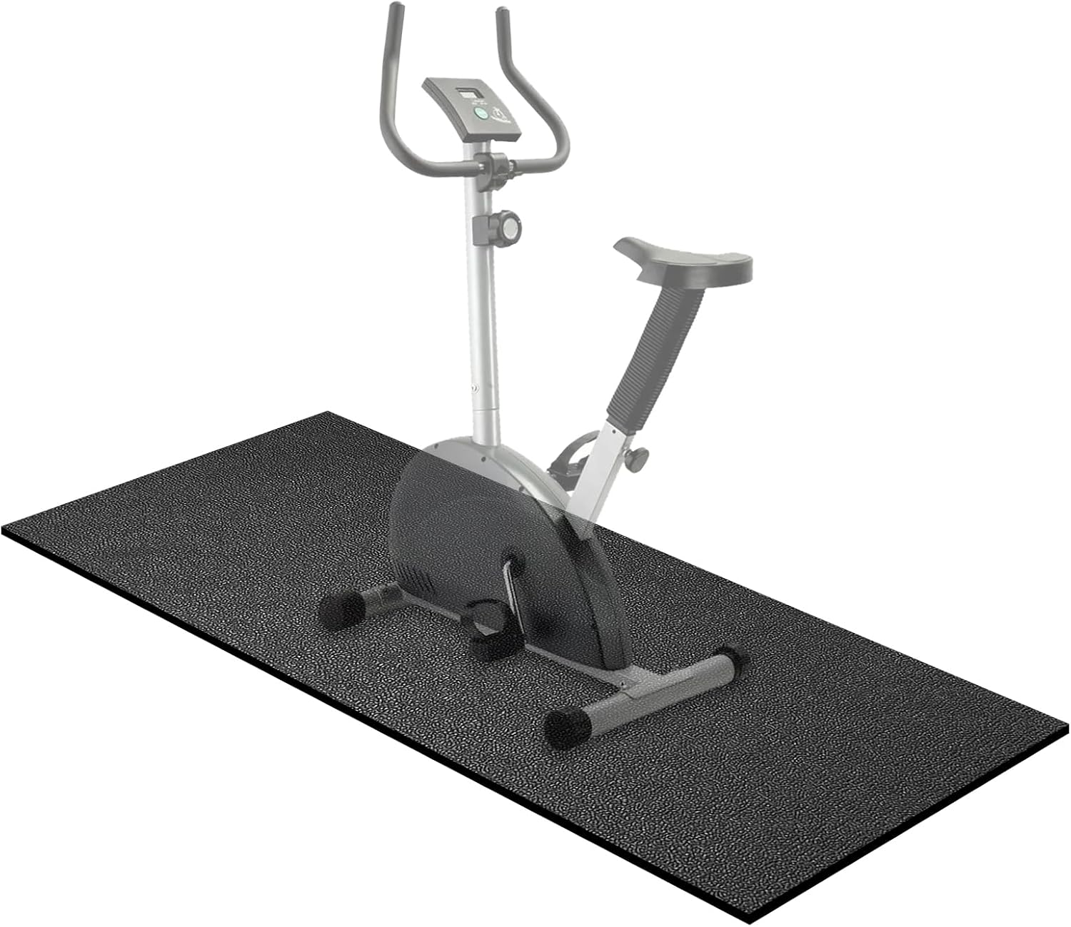 Treadmill Mat,60" x 30",6mm Thickness Exercise Equipment Mat for Carpet Hardwood Floors, Compatible with Walking