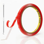 3M Clear Double Sided Tape Heavy Duty Made of VHB 4905 1/4 inch x 10 ft, Ultra Thin Strong Adhesive for Electronics