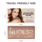 Nudes 2 Matte Eyeshadow Palette, Neutral Eye Shadow Palettes