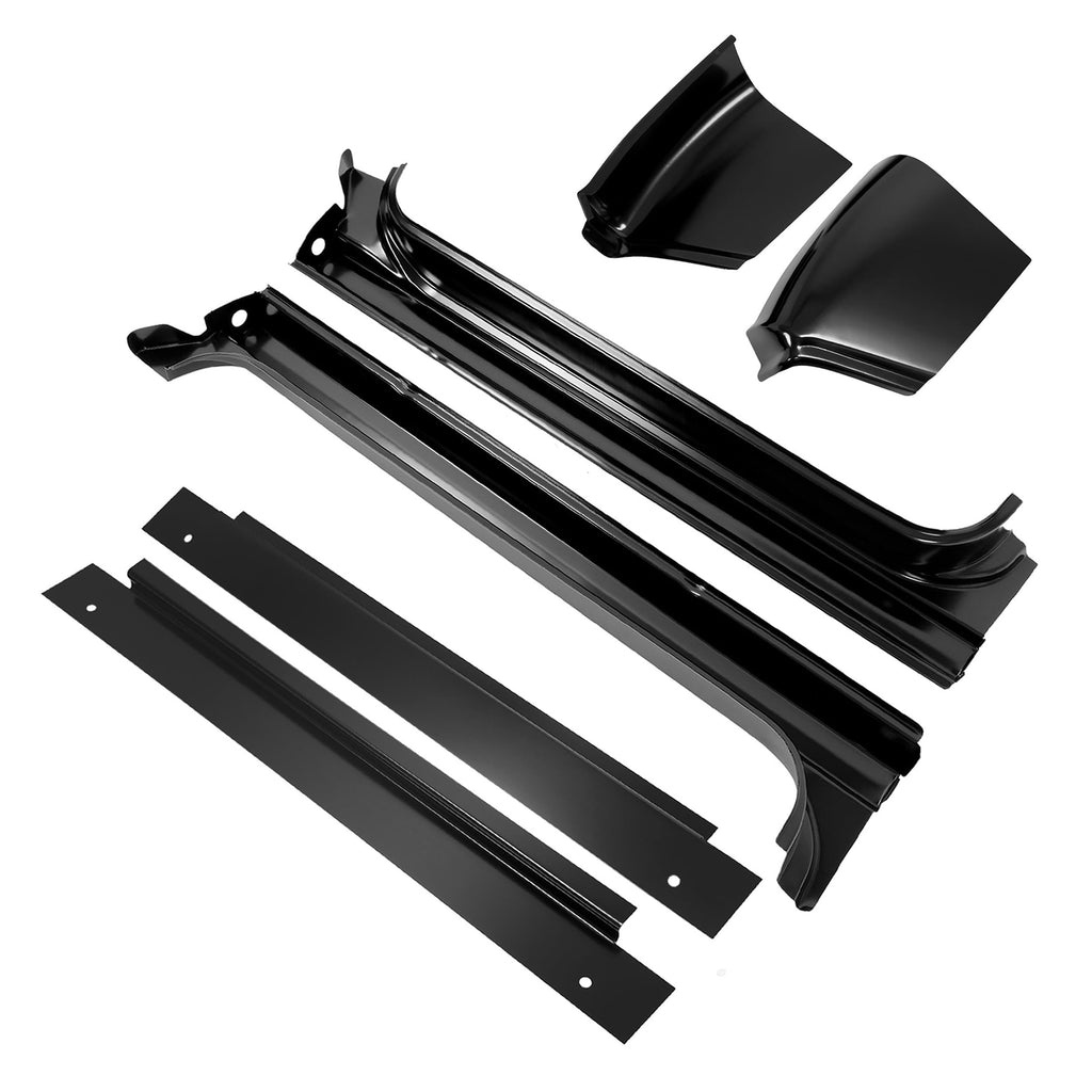 ALMULOO Cab Corner+Inner+Outer Rocker Panel Compatible with Chevrolet
