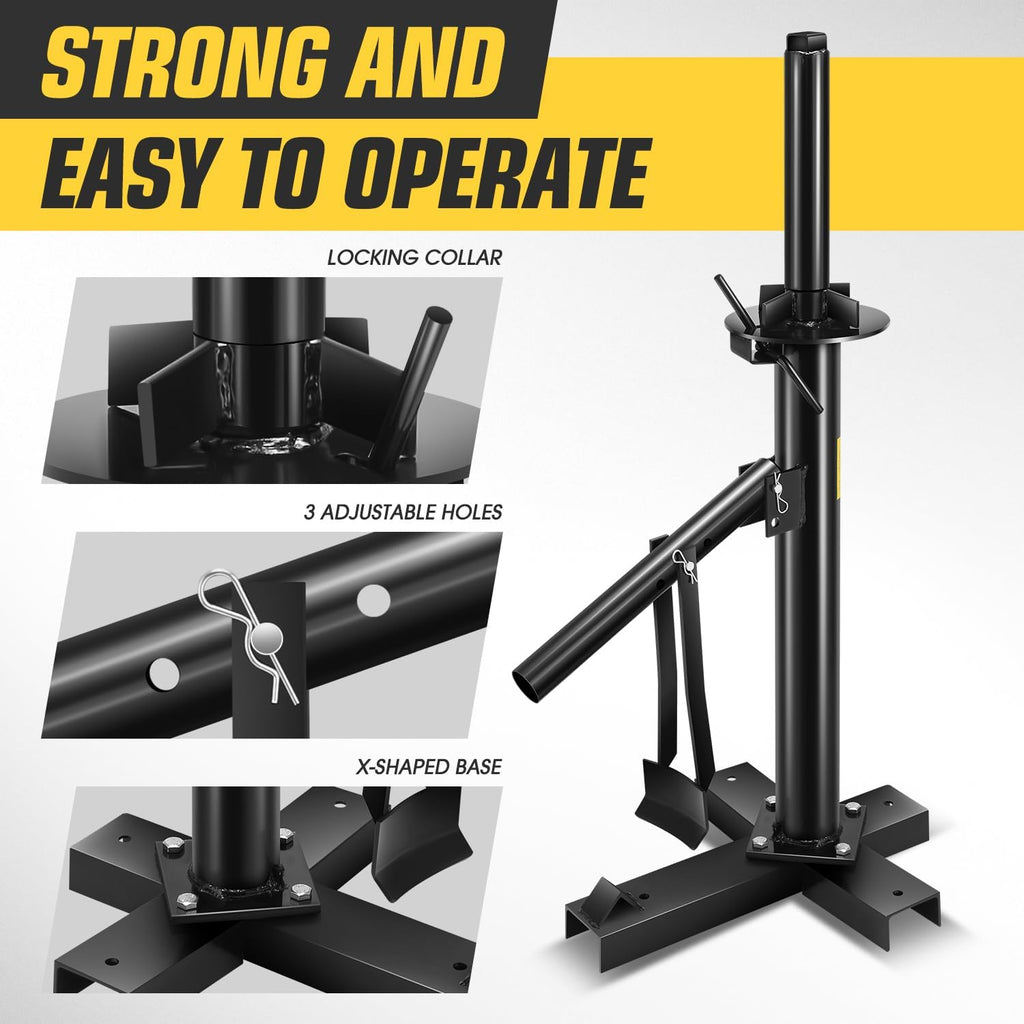 Manual Tire Changer Portable Hand Bead Breaker Tire Machine for 15" to 21" Tires Tire Mounting Machine for Car Truck
