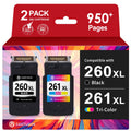 260XL 261XL Replacement for Canon 260 and 261 Ink Cartridges