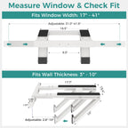No-Drilling Window Air Conditioner Support Bracket, AC Holder Stand Mount