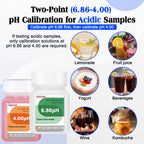 pH Buffer Solution 4,6.86,9.18 pH Calibration Solution for pH Meters