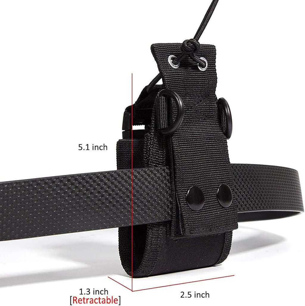 Radio Holder Walkie Talkie Pouch Molle Radio Pouch BaoFeng Radio Holster Strap Radio Case for Duty Belt Compatible