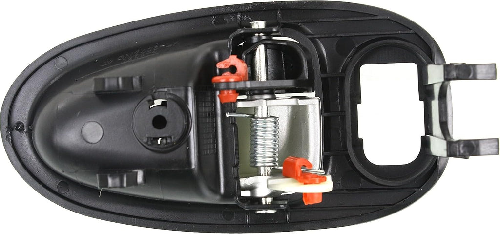 Garage-Pro Interior Door Handle Compatible with 2002-2005 Saturn Vue Front, Driver Side Black Bezel with Silver Lever