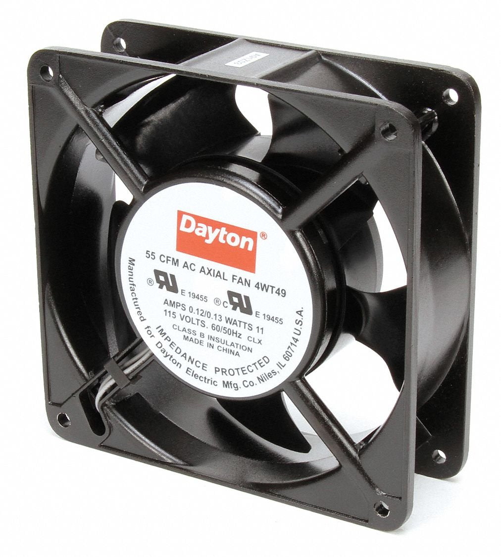 Dayton 4Wt49 Fan, Axial, 55 Cfm, 115 V
