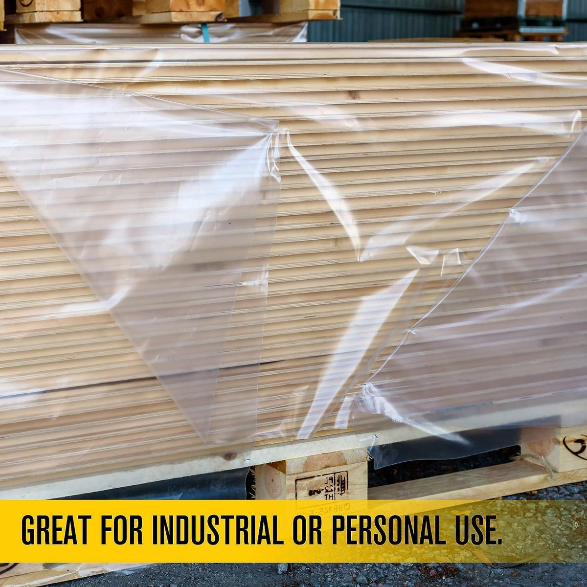 6 MIL Thick Extra Strong Heavy Duty Clear All Purpose Vapor and Moisture Barrier Sheet Tarp/Drop Cloth - 10' x 25'