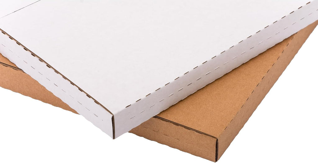 9x6x1.3 inch Small Shipping Boxes for DVD, Book Mailers, 25 Pack