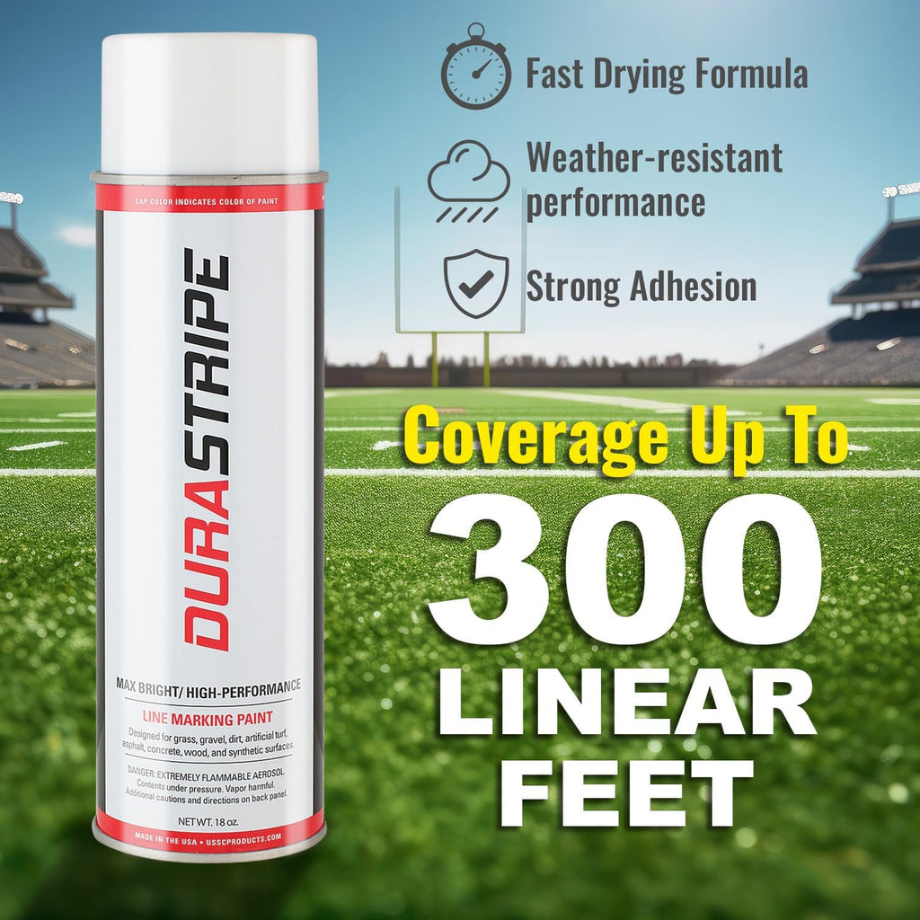 Athletic Field Marking Paint (White) 12-18oz Cans Per Case